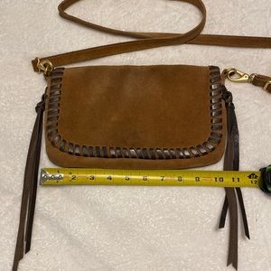 Suede Crossbody mini purse